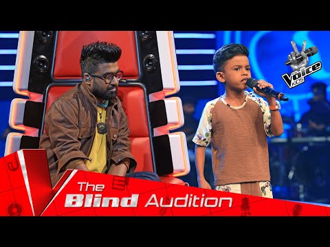 Omesh Nethusara | Rathnapuren Gena (රත්නපුරෙන්)  | Blind Auditions