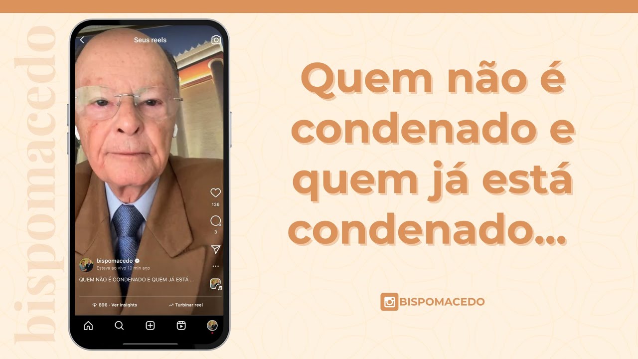 Quem não é condenado e quem já está condenado... - Meditação Matinal 23/03/25