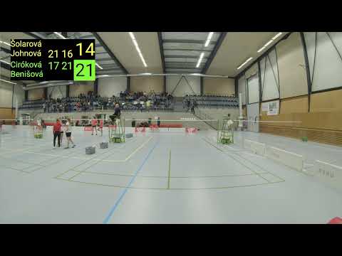 Badminton: MČR U19 Český Těšín 3.12.2022 - kurt 5