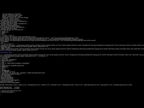 ArcoLinux : 2549 AA - installing Awesome with AA - xterm is present - then it is up to you