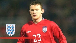Wayne Rooney&#39;s England debut (2003) | From The Archive