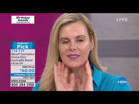 Skinn Cosmetics Divine Elixir Ayurvedic Blend Facial Oil