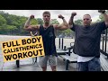 FULL BODY CALISTHENICS ROUTINE | BIG E DOES THE 10 MINUTE DRILL | 350 REPS FULL BODY