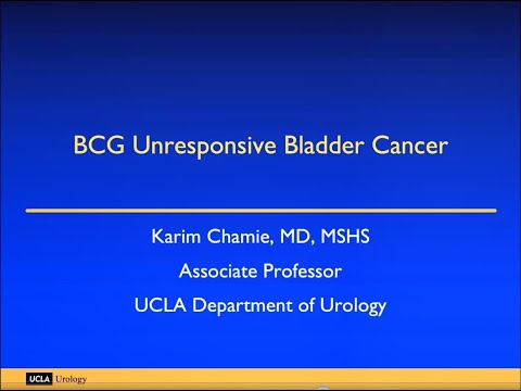 4.17.2020 Urology COViD Didactics - BCG Unresponsive Bladder Cancer