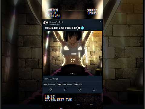 mikasa's body ☠️🥶