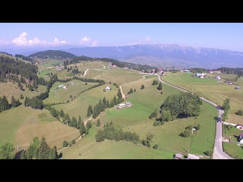 Fundatica / Fundata (Brasov, Transilvania, Romania)(drone video)