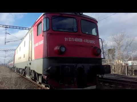 Trenul IR 381 plecare din Gara Dolhasca