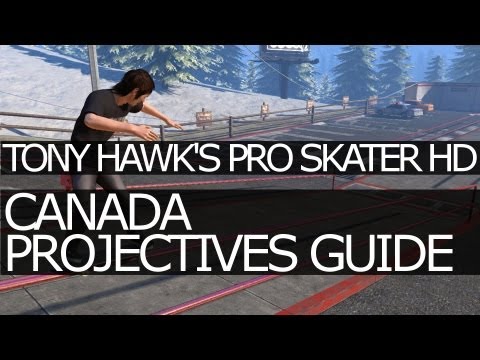 Tony Hawk's Pro Skater HD Canada Projectives Guide - Revert DLC Pack