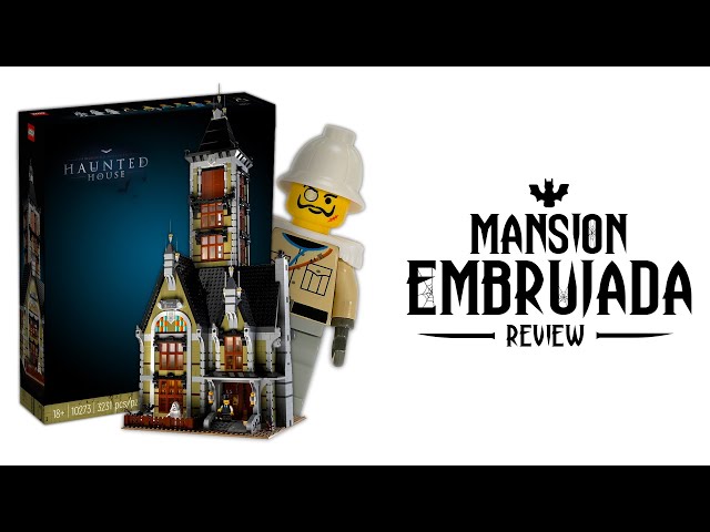 Vídeo relacionado con LEGO 10273 Icons Casa Encantada de la Feria, Set de Construcción para Adultos con Mini Figuras de Fantasmas y Piano, Decoración, Idea de Regalo
