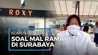 Pendapat Risma Soal Viral Mall di Surabaya Dipenuhi saat Lebaran, Ia Coba Memaklumi