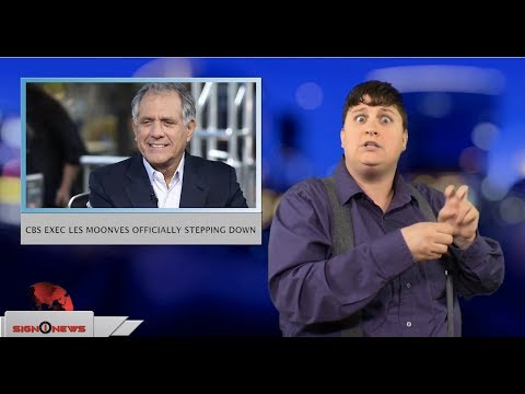 CBS exec Les Moonves officially stepping down (ASL - 9.9.18)