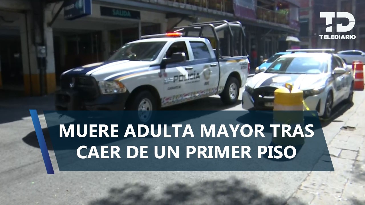 Muere adulta mayor tras caer del primer piso de un estacionamiento en la colonia Centro, CdMx