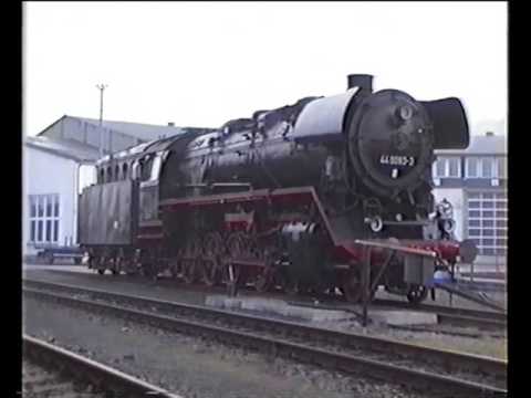 Plandampf Werratal BR 50, 44 Öl, 58, 132, 119, 52, LVT  VHS