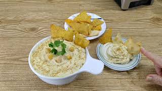 COMO HACER  CREMA DE GARBANSOS  PARA UNTAR CASERA/COMO HACER CREMA DE GARBANZOS ARABE PARA UNTAR