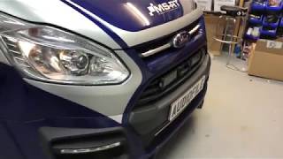 Ford Transit Custom, Audio, Video and Lighting Upgrade.