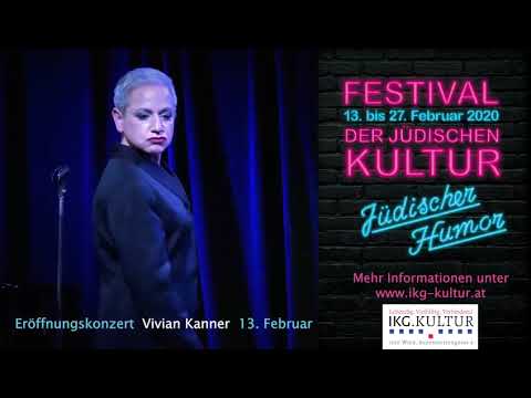 Teaser: Vivian Kanner "Lebenslieder" am 13.02.2020/ Festival der jüdischen Kultur 2020