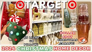 🎄⛄️NEW TARGET DOLLAR SPOT CHRISTMAS 2024 SHOP WITH ME | NEW HOME DECOR MUST HAVES | SHOPPING VLOG