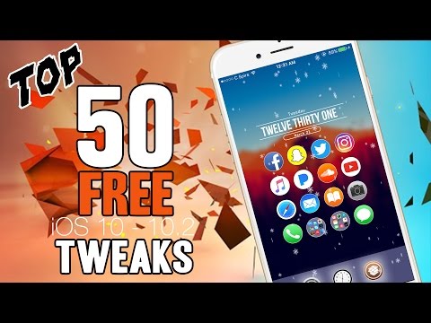 NEW - Top 50 FREE Compatible iOS 10 – 10.2 Cydia Tweaks! - ALL iPhones, iPods & iPads