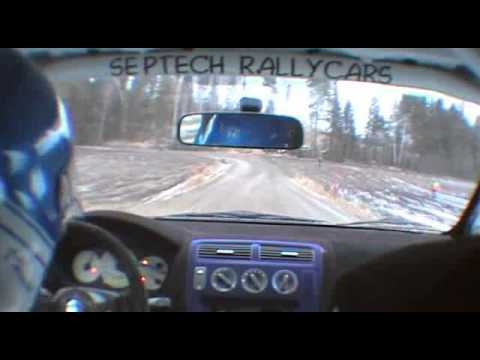 Vesa Hirvonen - Vanajanlinna ralli 2008 - EK1