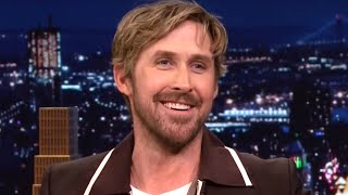 Ryan Gosling on How His Daughters HYPED HIM UP Before Barbie Performances