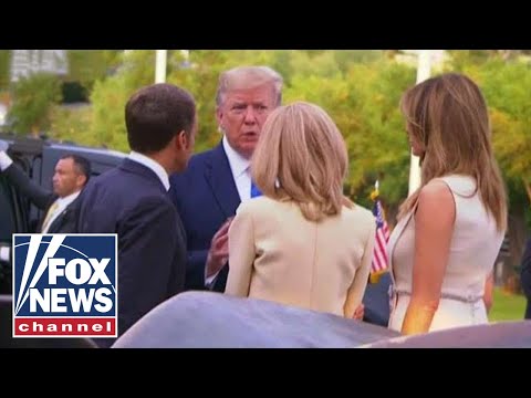 特朗普在與中國的貿易戰中會見世界各國領導人 (Trump meets world leaders amid trade battle with China)