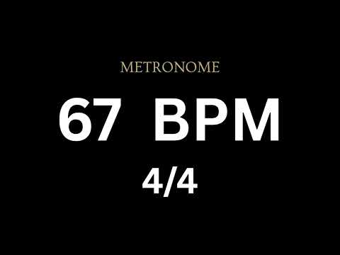 Metronome 67 BPM 4/4