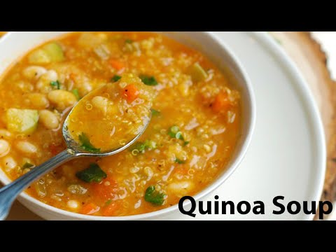 Quinoa Soup | Healthy And Tasty Quinoa Soup | IMWOW