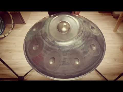 D Harmonic Minor/Lora Handpan (nitrided steel)