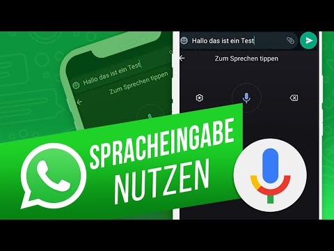 WhatsApp: Spracheingabe nutzen | Spracheingabe in Text umwandeln | Textnachrichten diktieren