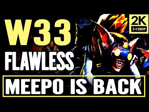 Flawless Meepo Micro by w33haa Dota 2 - 1K GMP 1k XPM