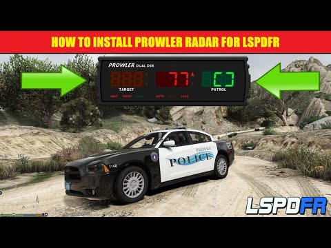 How To Install Prowler Speed Radar For LSPDFR | #lspdfr