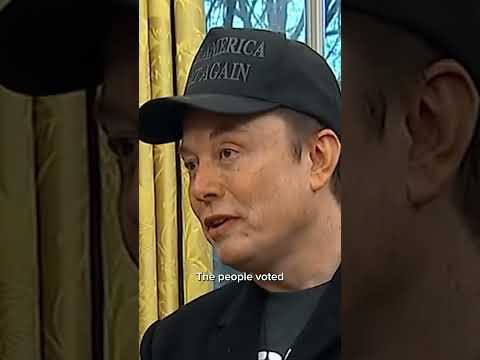 Musk says DOGE is 'what democracy is all about' during Oval Office visit
