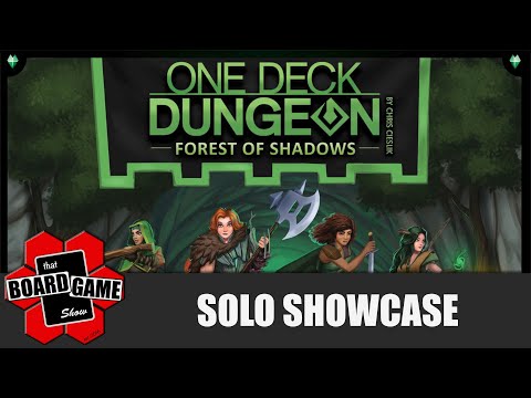 One Deck Dungeon: Forest of Shadows | Solo Showcase with James