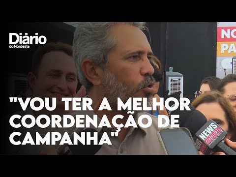 Elmano diz que terá Cid Gomes e Camilo Santana na coordenação de campanha