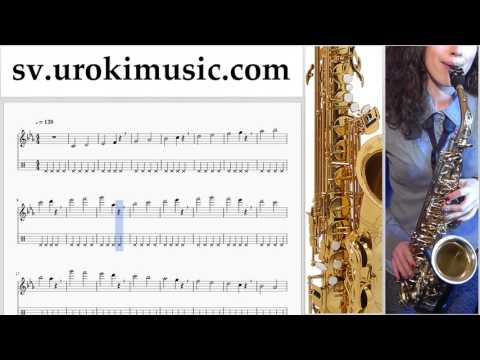 Lär Dig Spela Saxofon (Altsaxofon) Charlie Puth - Attention Tabs Nybörjare Del 1 övningar um-i492