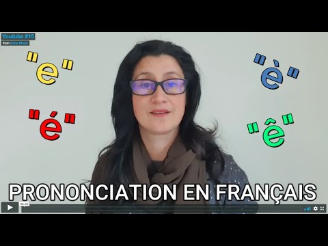 PRONONCER LES SONS E, É, È ET Ê EN FRANÇAIS