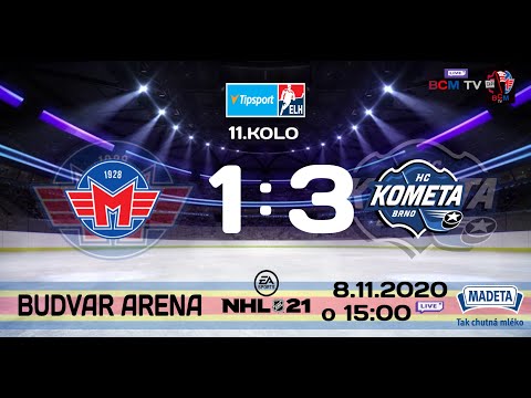 NHL 21  TELH  11.kolo  MCB  vs  KOM