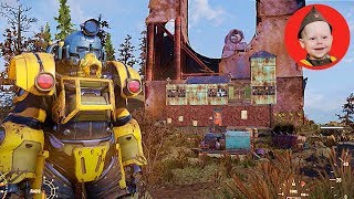 Fallout 76 Base Build: Monorail Elevator