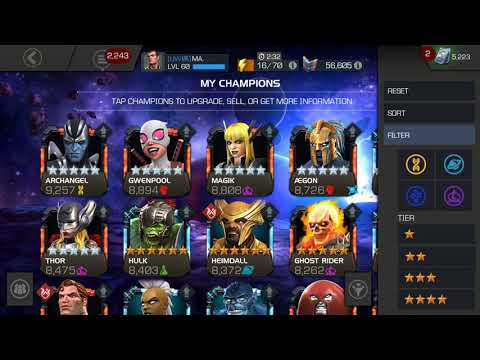 Namor Rank up - Marvel Contest of Champions