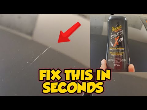 How To Remove A Scratch From Your Cars Paint *Meguiars Scratch X 2.0*