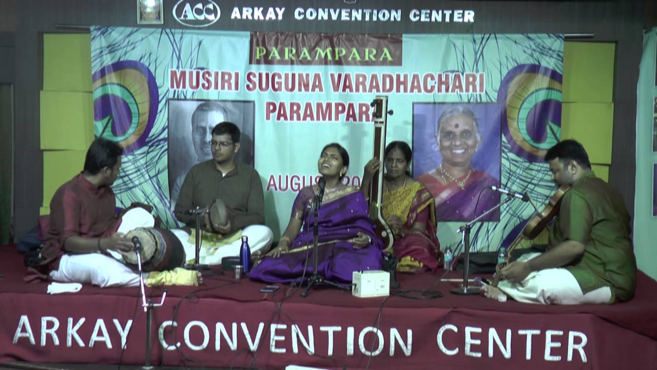 Musiri Suguna Varadachari PARAMPARA - Brinda Manickavasakan Vocal