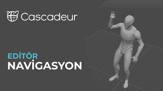 #1 Navigasyon ve Poz Modları | Cascadeur - 3D Animasyon Programı #cascadeur