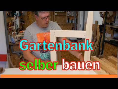 Gartenbank aus Kanthölzern selber bauen | DIY