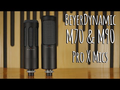 BeyerDynamic M70 & M90 Pro X Mikrofone!