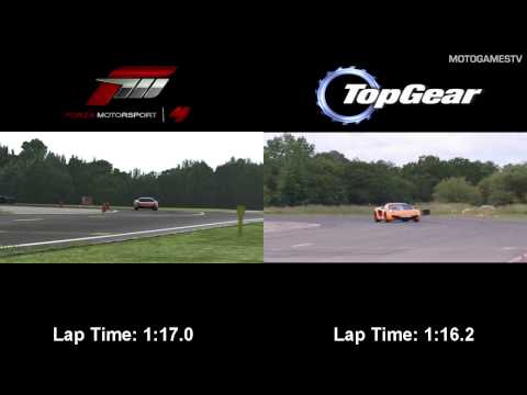 Forza Motorsport 4 vs Top Gear - McLaren MP4-12C