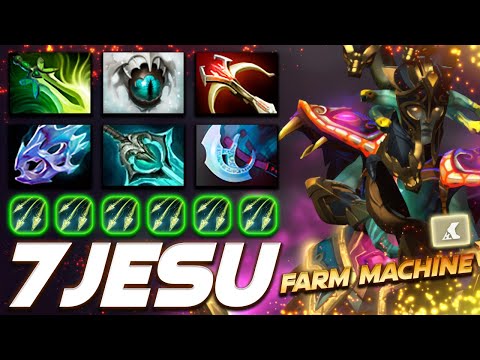 7Jesu Medusa Farm Machine - Dota 2 Pro Gameplay [Watch & Learn]