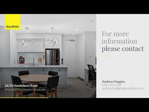 26/10 Hawksburn Road, Rivervale, WA 6103, 1 Bedrooms, 1 Bathrooms, Apartment