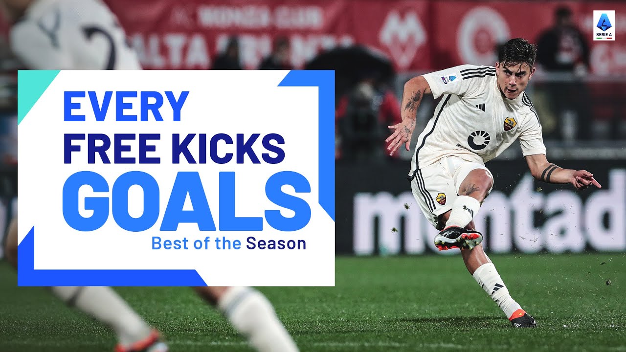 Every Free Kick Goal of the Season | Every Goal | Serie A 2023/24