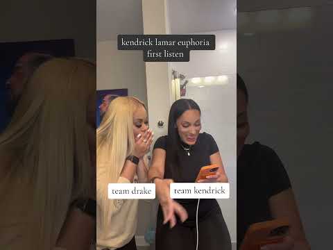 Kendrick Lamar Euphoria First Reaction PART ONE #rapbeef #reaction #kendricklamar #drake