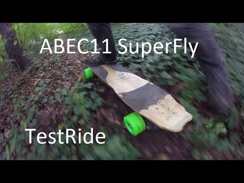 Esk8 #80 Abec11 SuperFly 107mm Ride on different Surfaces
